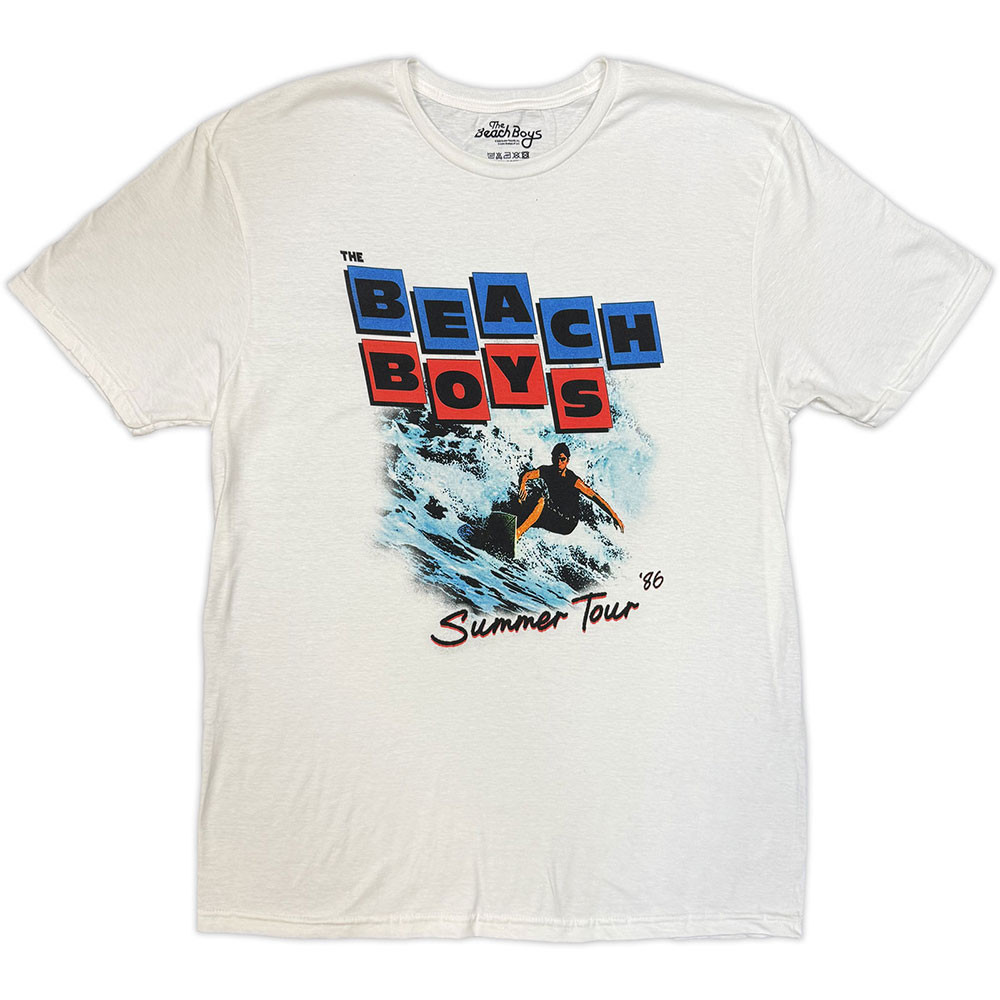The Beach Boys 'Summer Tour '86' (White) T-Shirt