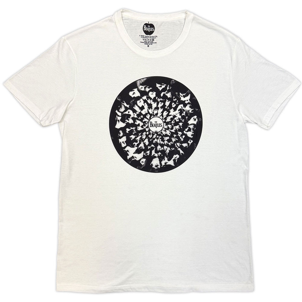 The Beatles 'Revolver Faces' (White) T-Shirt