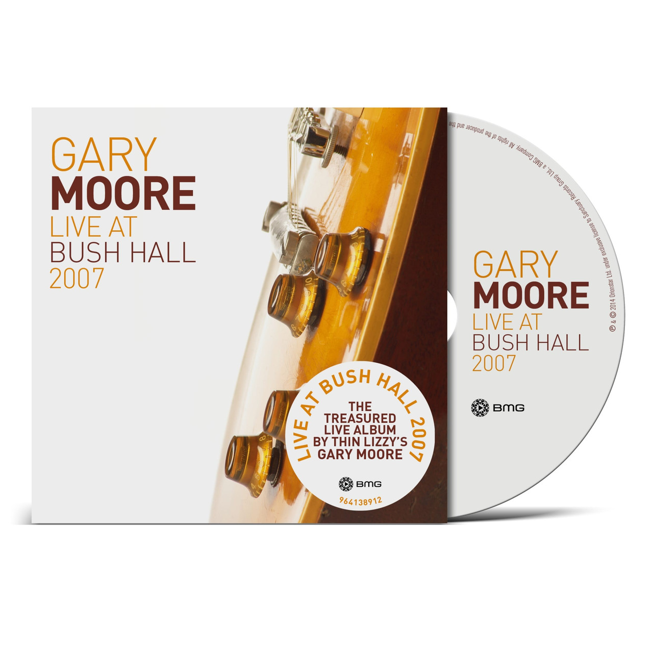 帯付き！Gary Moore/ LIVE AT BUSH HALL 2007 Gary Moore 'Live At Bush Hall 2007' CD Digisleeve
