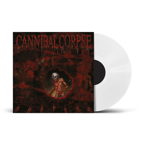 Cannibal Corpse 'Torture' LP White Vinyl