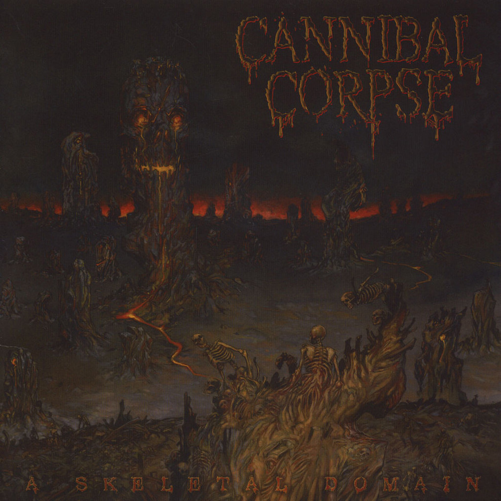 Cannibal Corpse 'A Skeletal Domain' LP White Vinyl