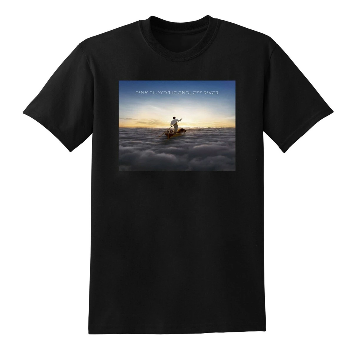 Pink Floyd 'Endless River Back Print' (Black) T-Shirt