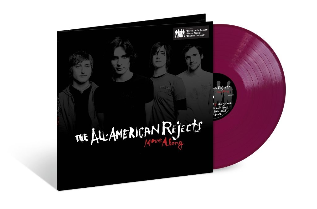 The All-American Rejects 'Move Along' LP Translucent Grape Viny