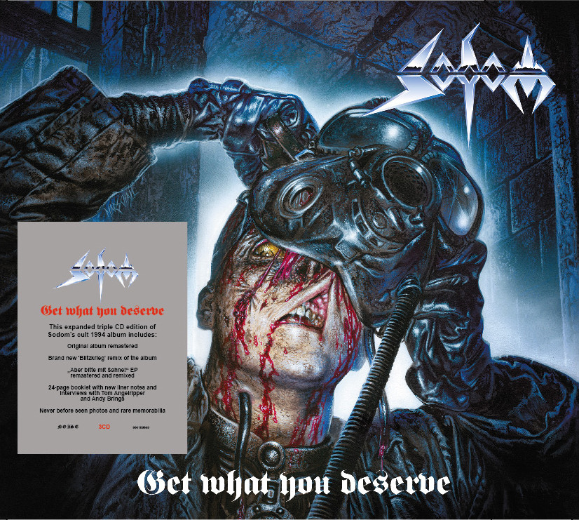 Sodom 'Get What You Deserve' 3CD