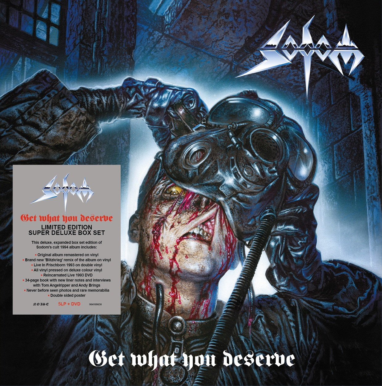 Sodom 'Get What You Deserve' 5LP & DVD Deluxe Box Set