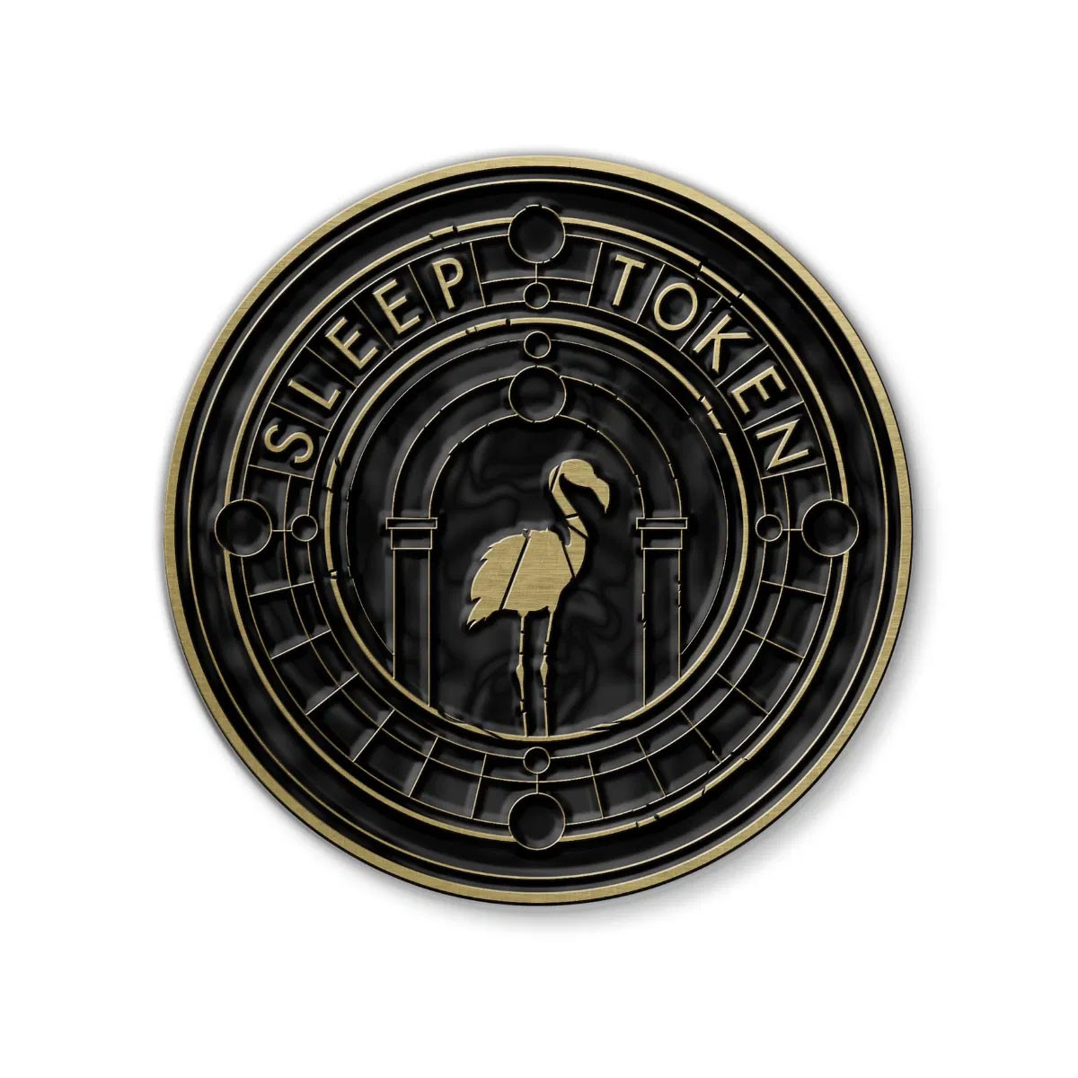 Sleep Token 'Even In Arcadia Crest' Pin Badge