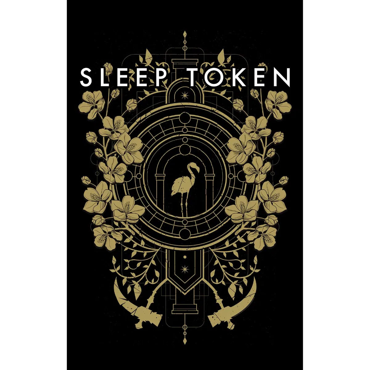 Sleep Token 'Even In Arcadia Crest' Textile Poster