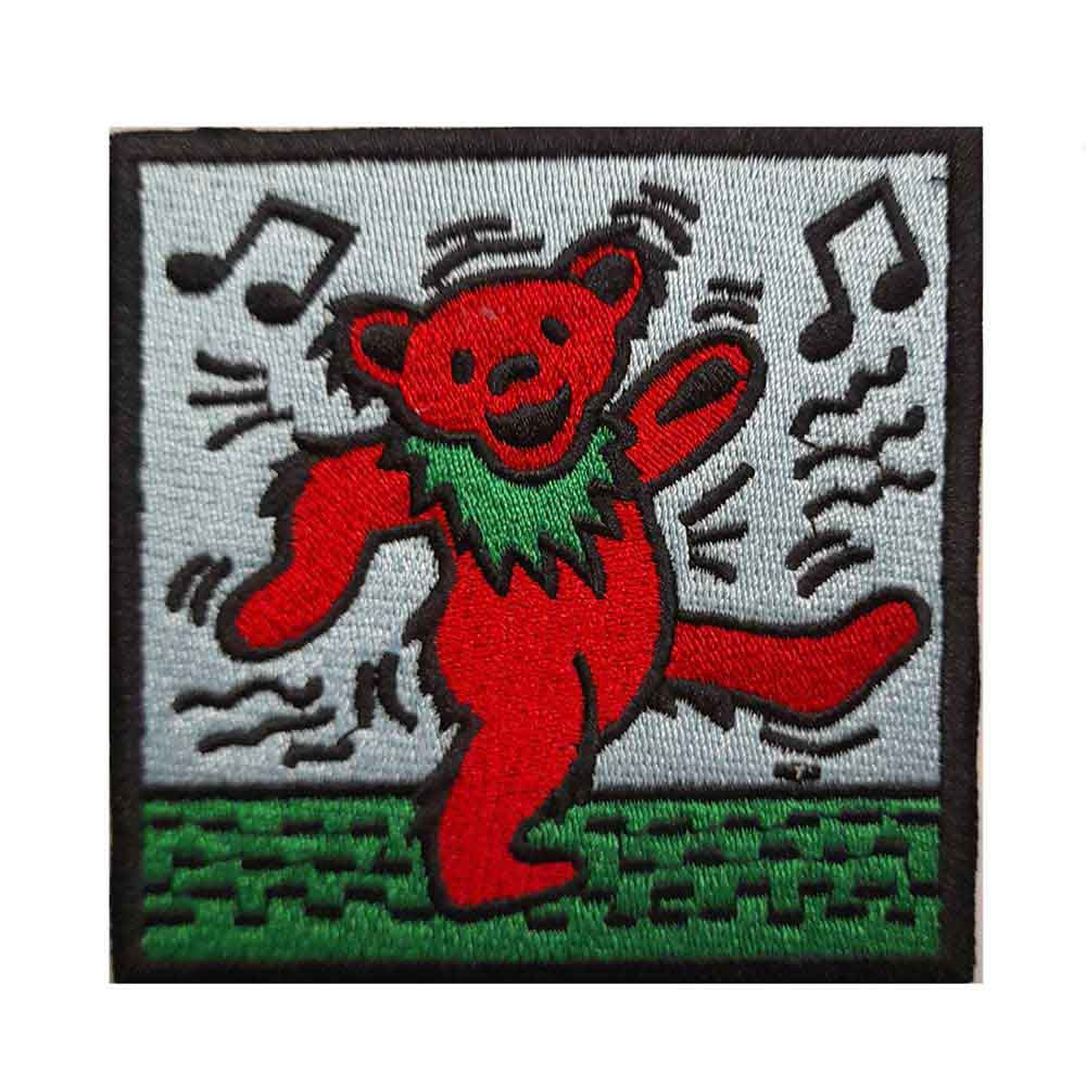 Grateful Dead 'Dancing Bear' Iron On Patch