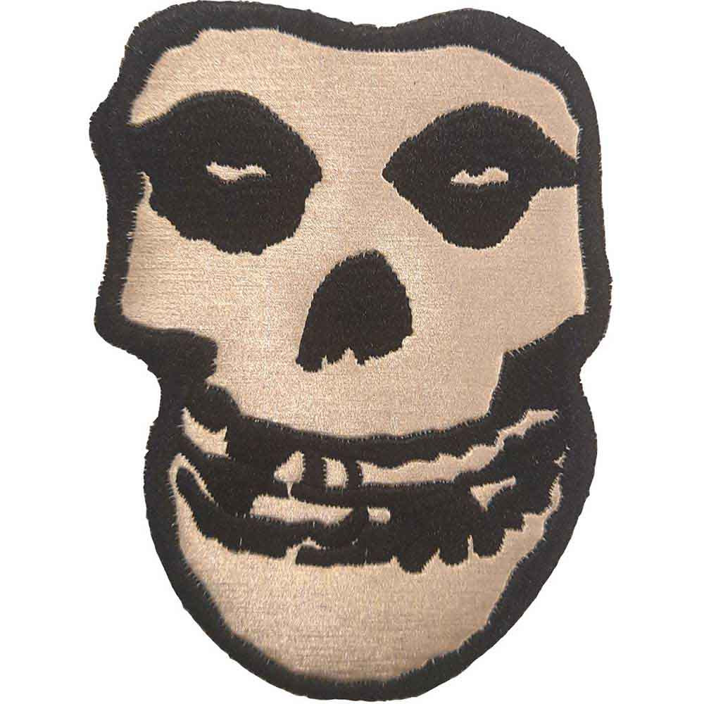 Misfits 'Gold Skull' Iron On Patch
