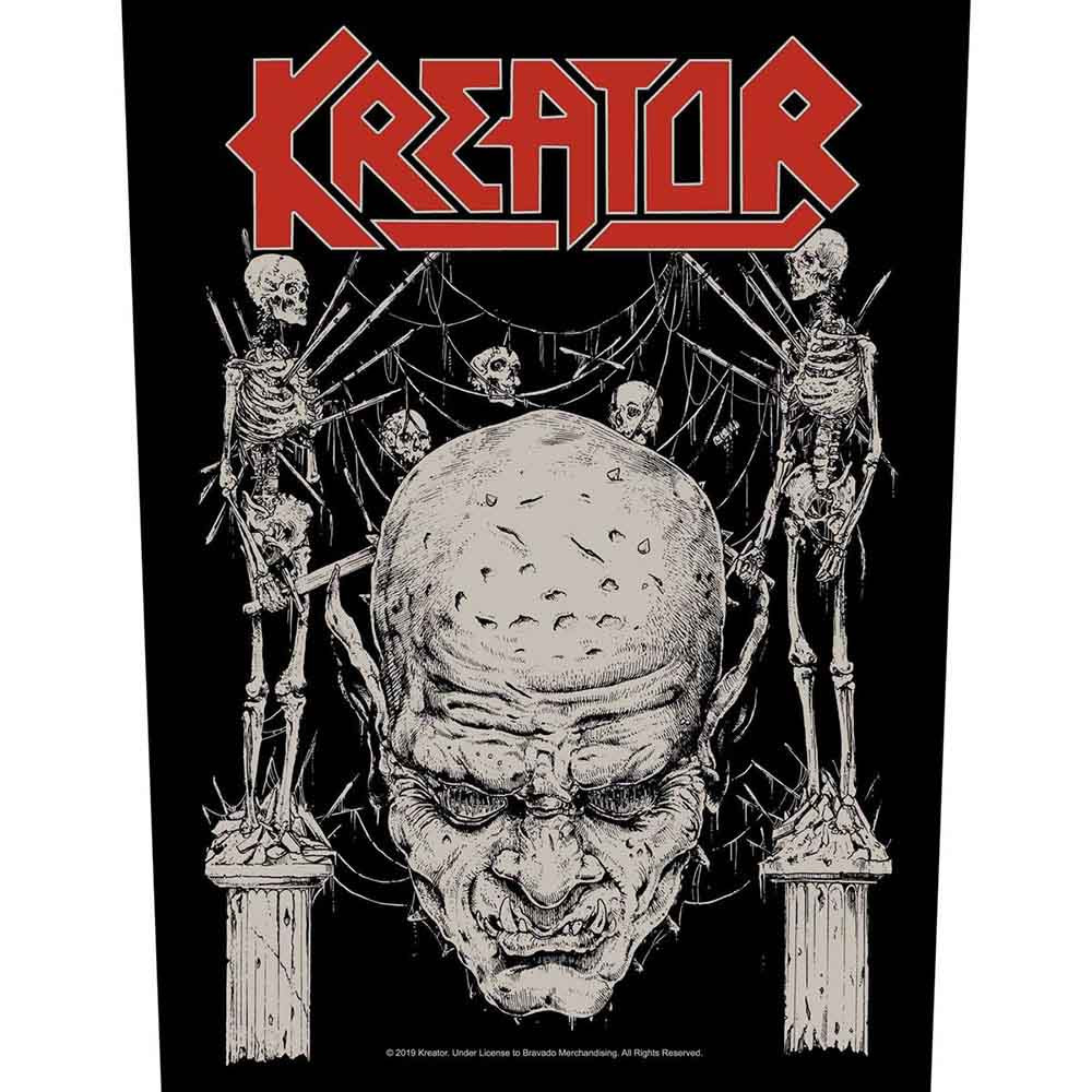 Kreator 'Skull & Skeletons' Back Patch