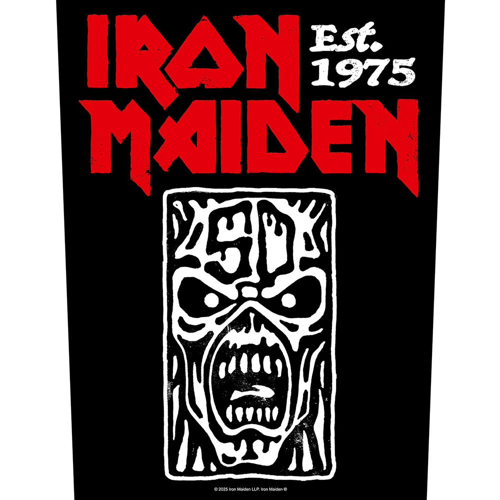 Iron Maiden 'Est 1975' Back Patch
