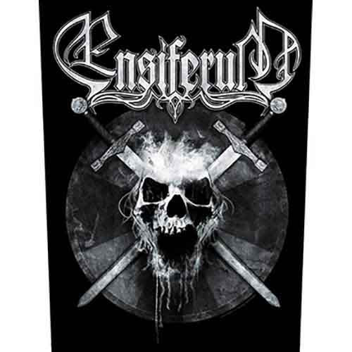 Ensiferum 'Skull' Back Patch