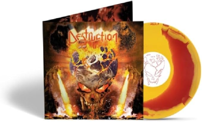 Destruction 'Antichrist' LP Sunburst Vinyl
