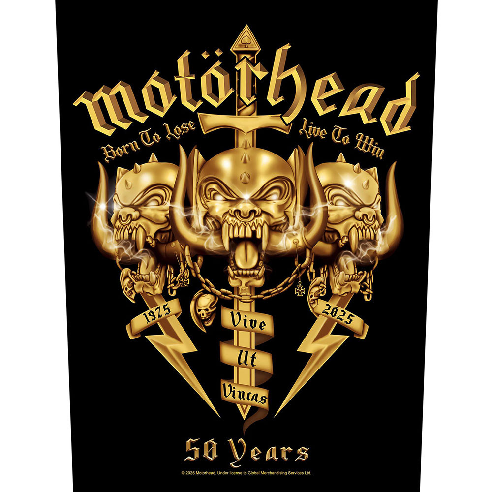 Motorhead 'Core 50th' Back Patch