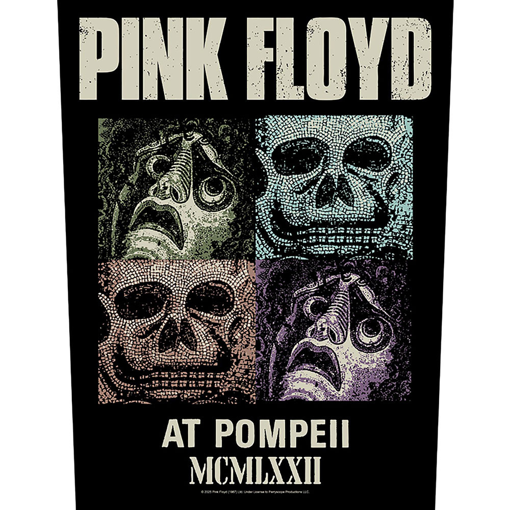 Pink Floyd 'Mosaics' Back Patch
