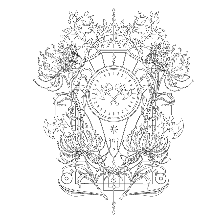 The Official Sleep Token Colouring Book