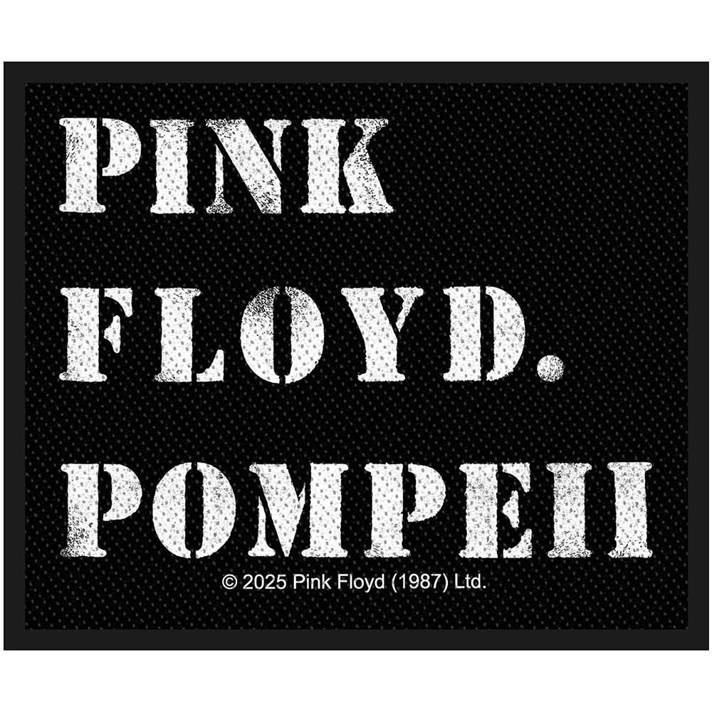 Pink Floyd 'Stencil Logo' Woven Patch