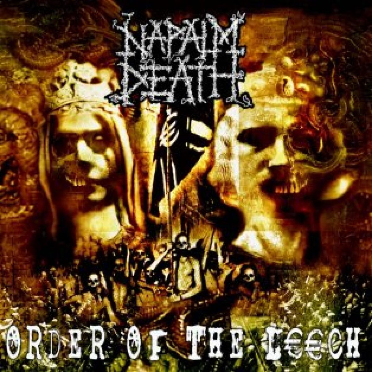 Napalm Death 'Order Of The Leech' LP Black Vinyl