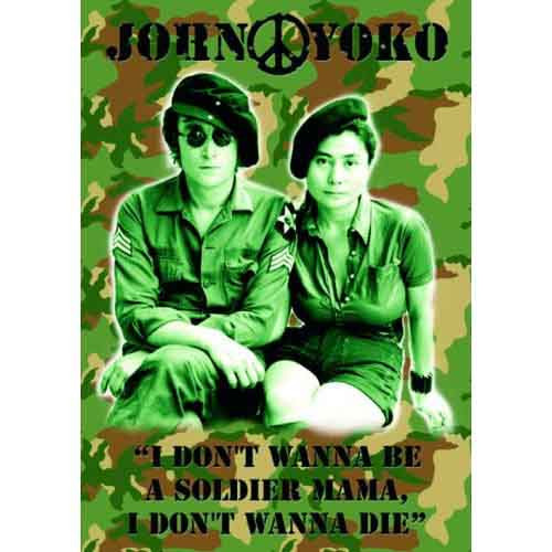 John Lennon 'John & Yoko' Postcard
