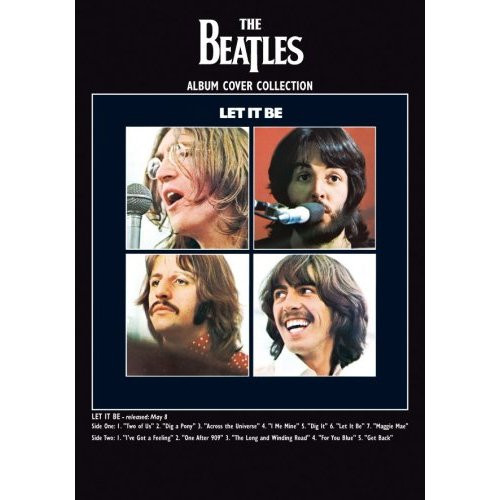 The Beatles 'Let It Be Album' Postcard