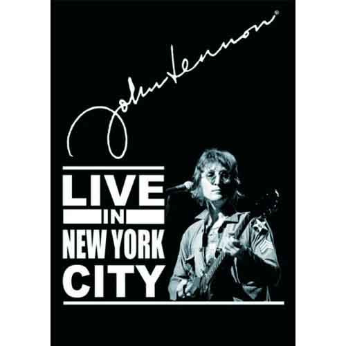 John Lennon 'Live In New York City' Postcard