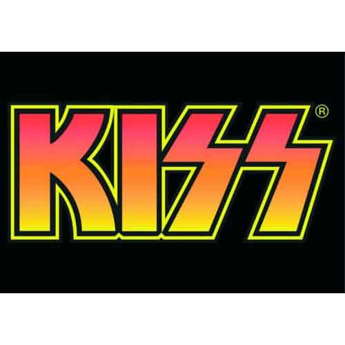 KISS 'Logo' Postcard