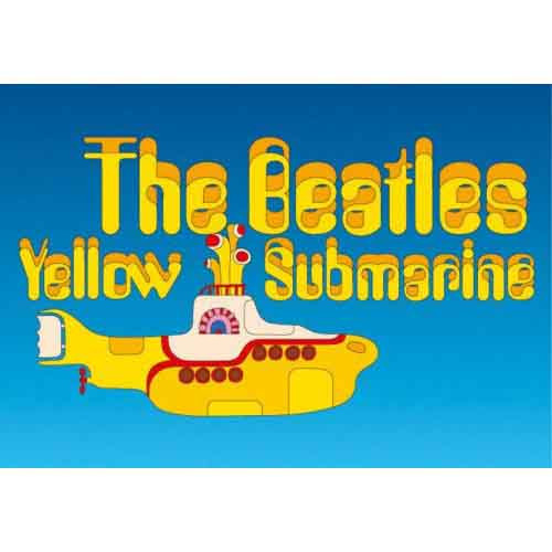The Beatles 'Submarine' Postcard