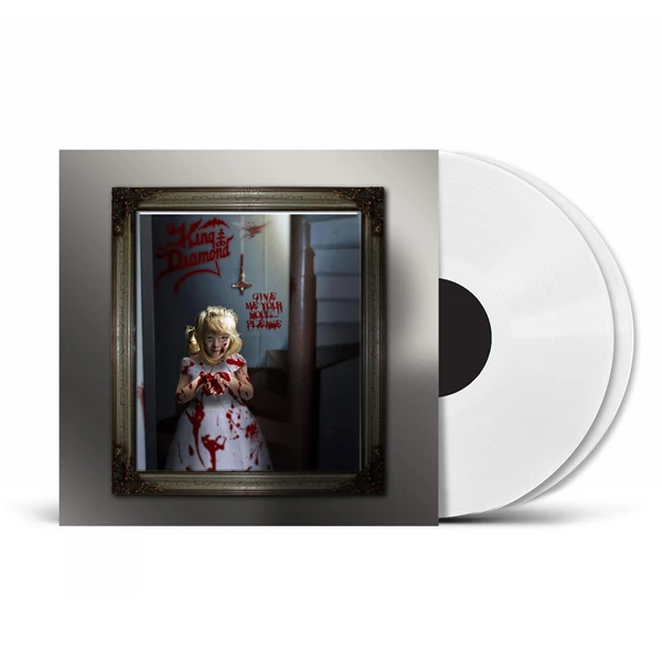 King Diamond 'Give Me Your Soul...Please' 2LP White Vinyl