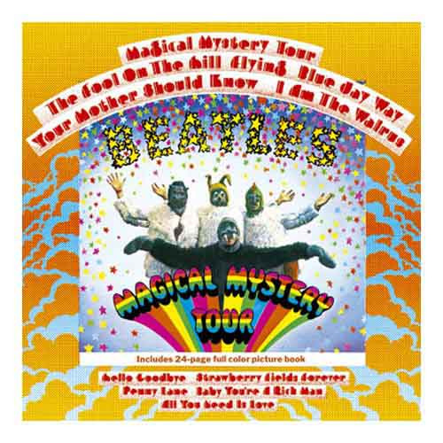 The Beatles 'Magical Mystery Tour Album' Greetings Card