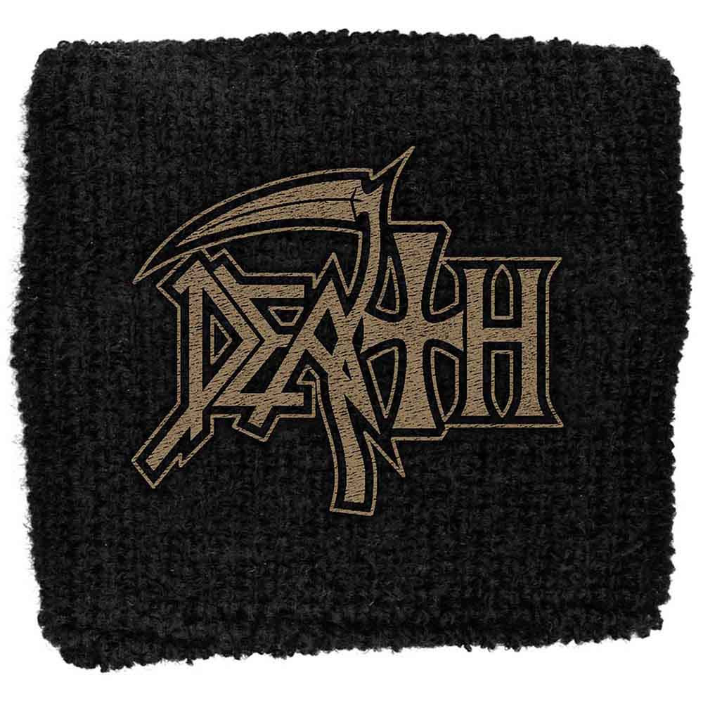 Death 'Logo' Embroidered Wristband