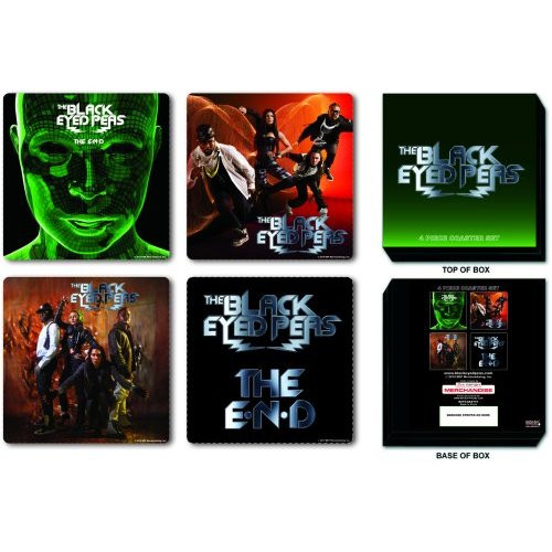 The Black Eyed Peas 'Mixed Designs' Coaster Set