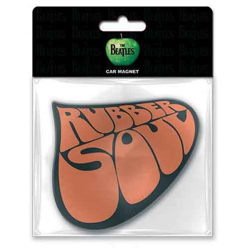 The Beatles 'Rubber Soul Car' Rubber Magnet
