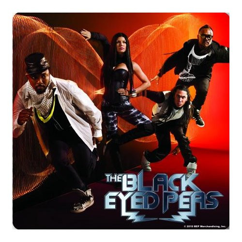 The Black Eyed Peas 'Boom Boom Pow' Single Cork Coaster