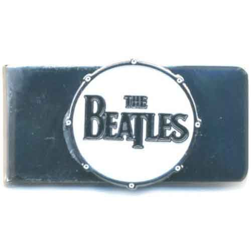 The Beatles 'Drum White Chrome' Money Clip