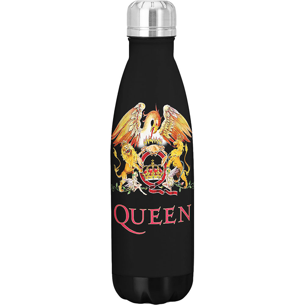 Queen 'Classic Crest' Drink Bottle