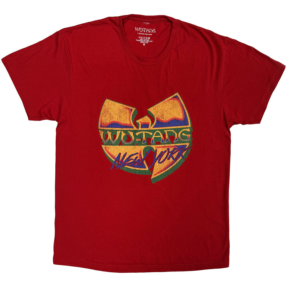 Wu-Tang Clan 'New York V1' (Red) T-Shirt