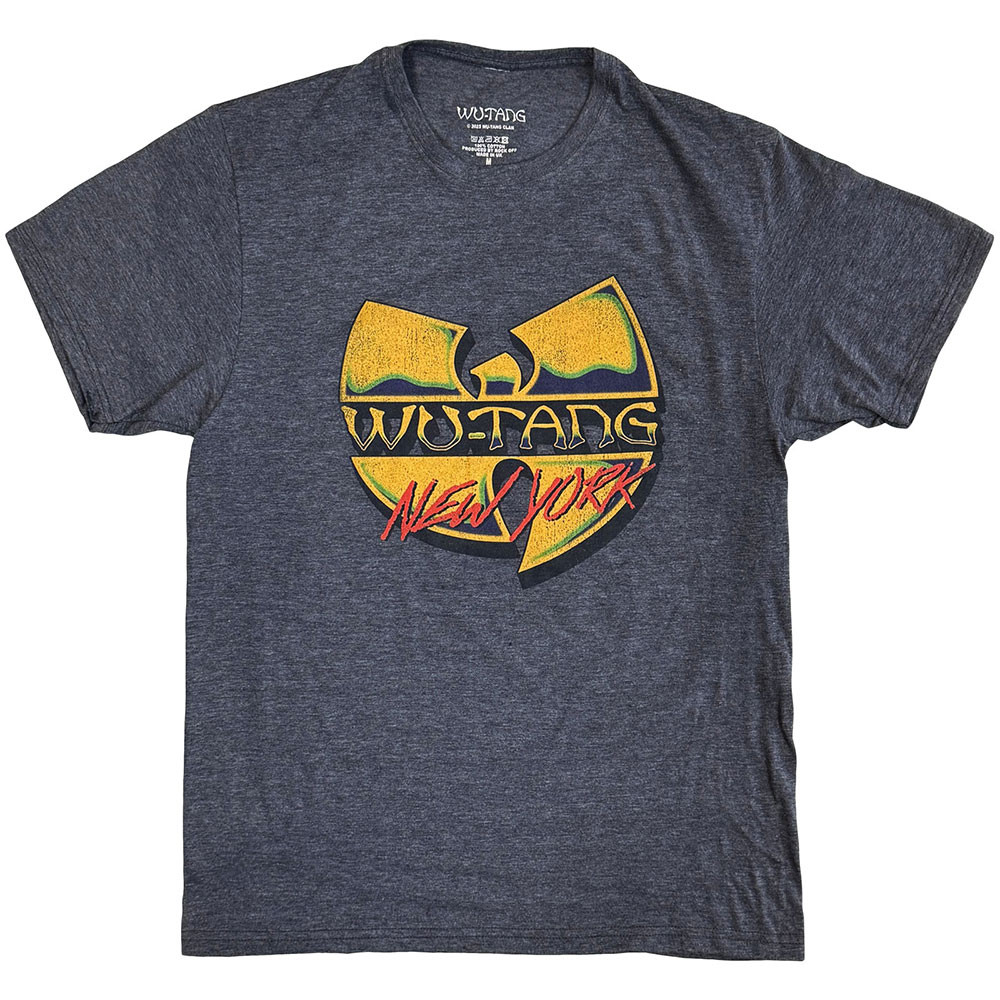 Wu-Tang Clan 'New York V2' (Denim Blue) T-Shirt