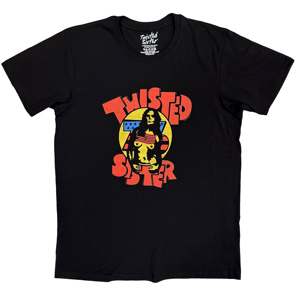 Twisted Sister '76' (Black) T-Shirt