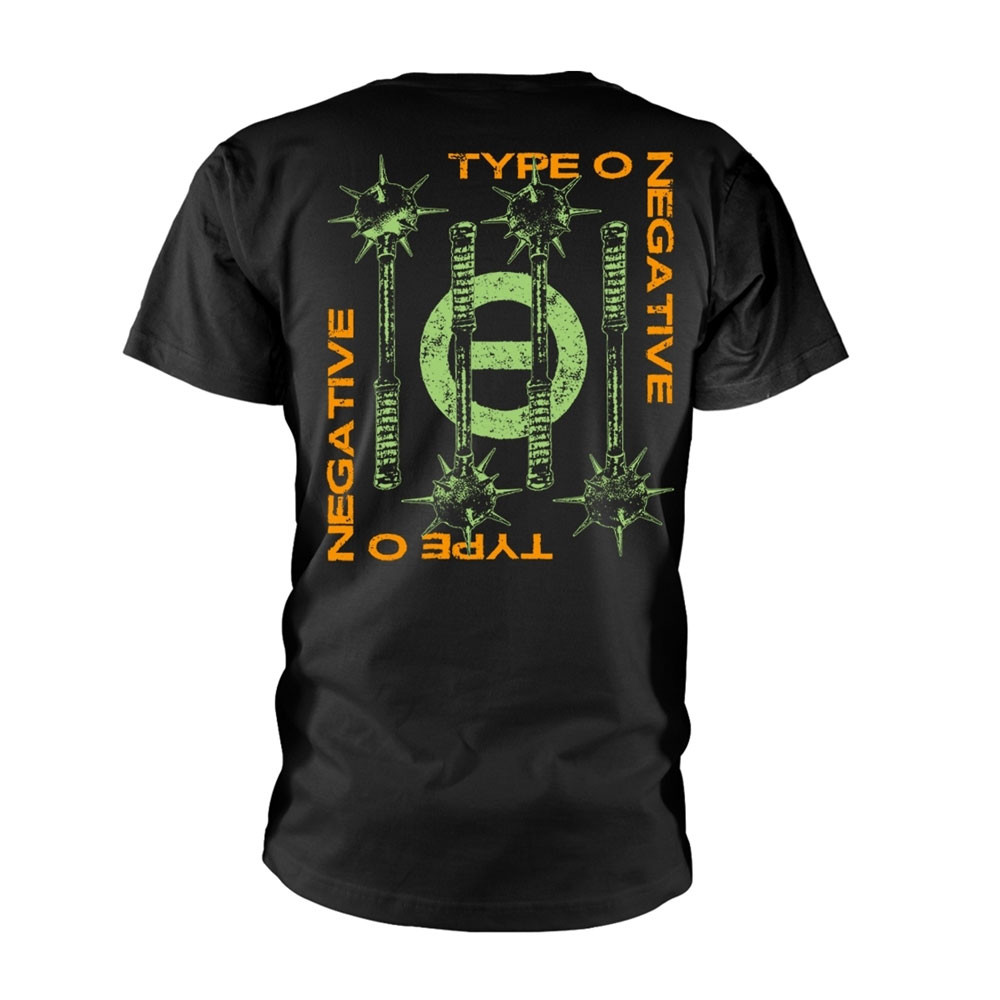Type O Negative 'Mace' (Black) T-Shirt Back