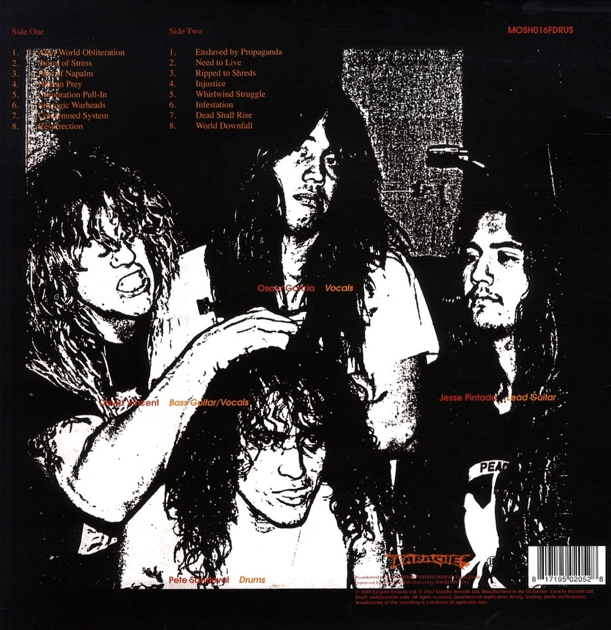 Terrorizer 'World Downfall' (FDR Remaster) CD Digipack