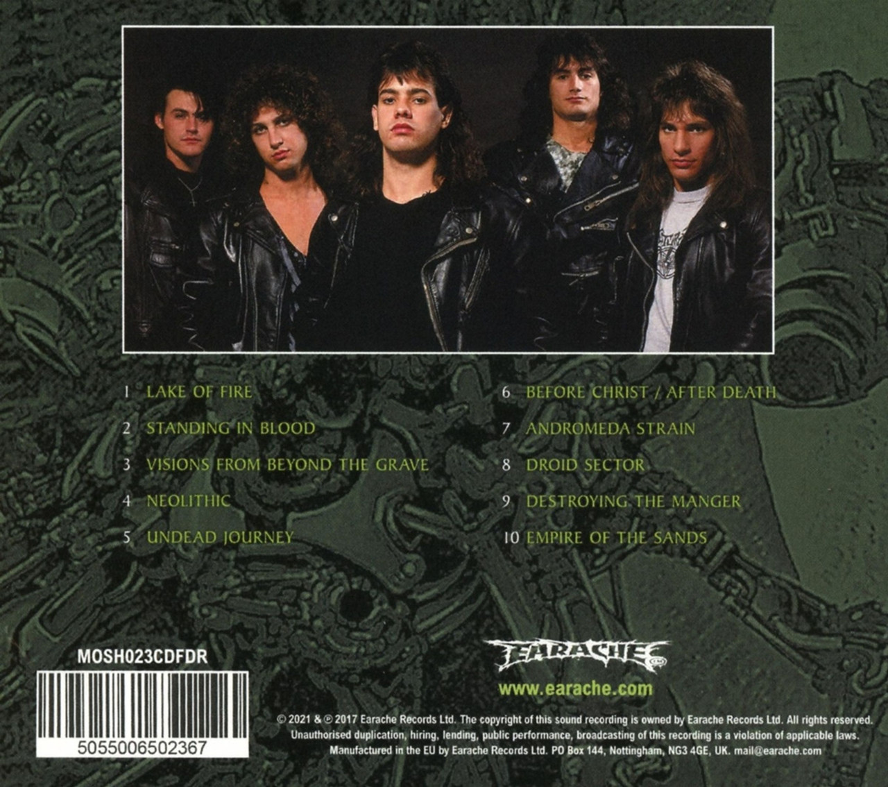 Nocturnus 'The Key' (FDR Remaster) CD Digipack