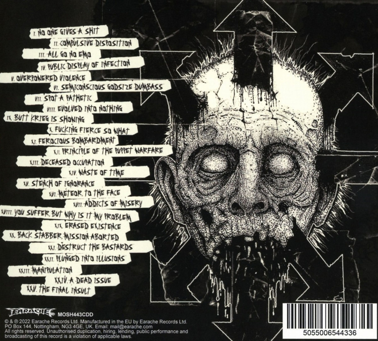 Wormrot 'Dirge' CD Digipack