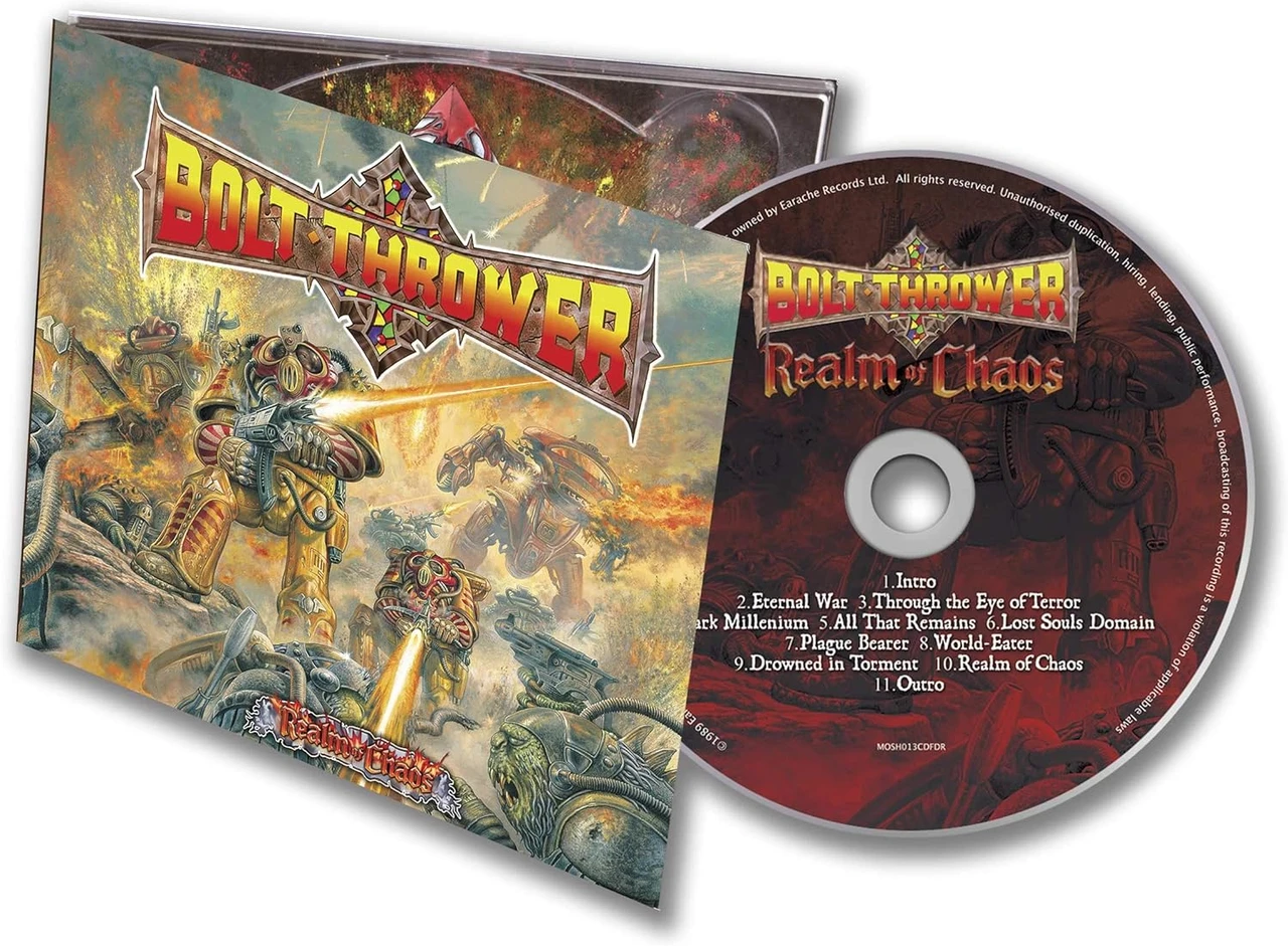 Bolt Thrower 'Realm Of Chaos' (FDR Remaster) CD Digipack