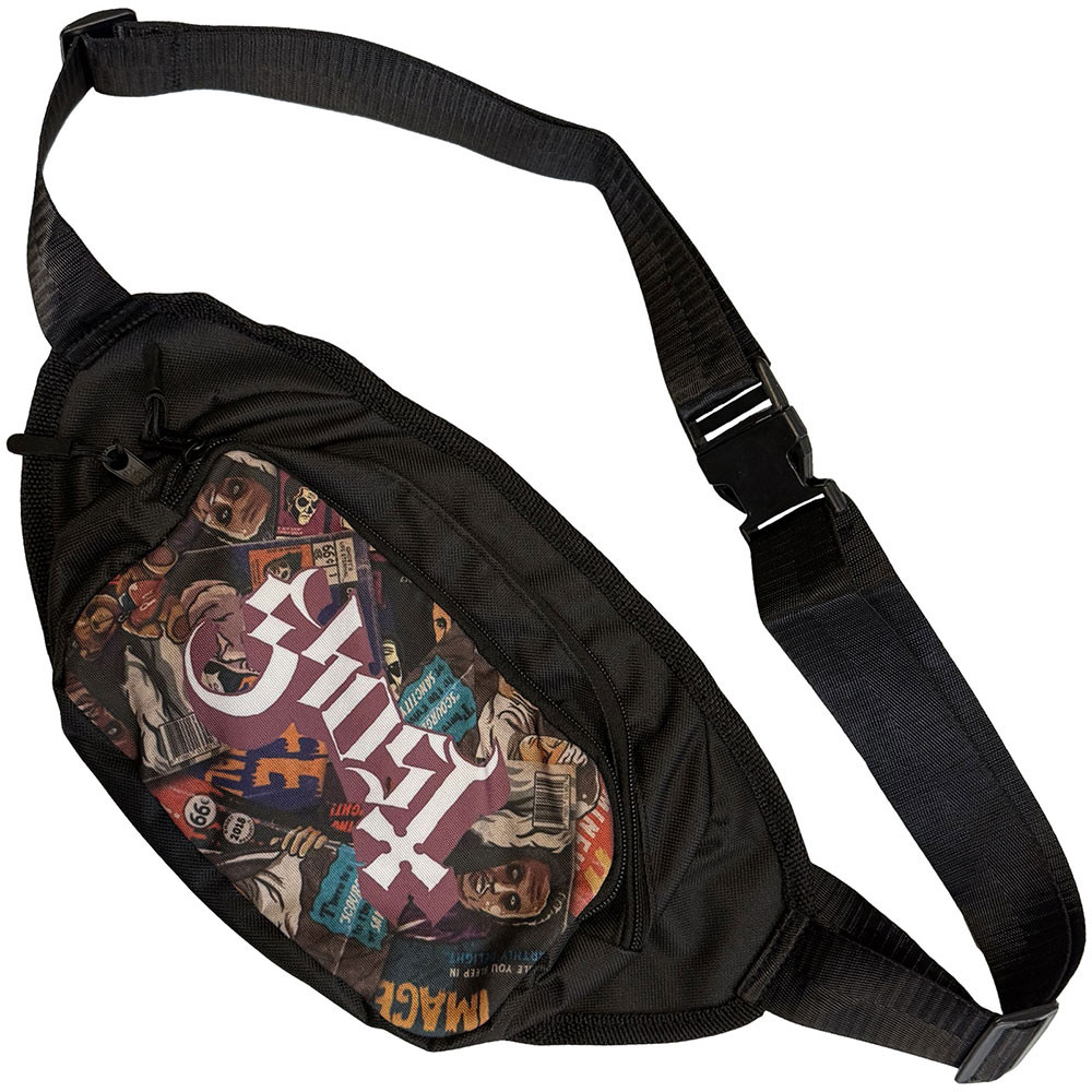 Ghost 'Magazines' Rocksax Shoulder Bag
