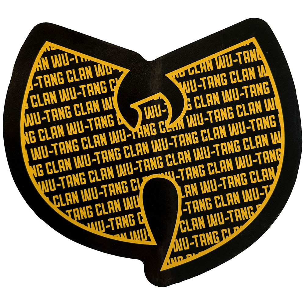 Wu-Tang Clan 'Logos In Logo' Sticker