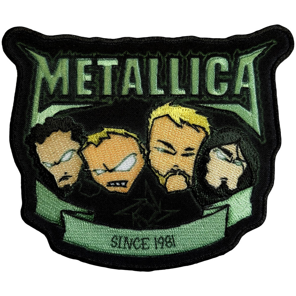 Metallica 'Squindo Since '81' Iron On Woven Patch