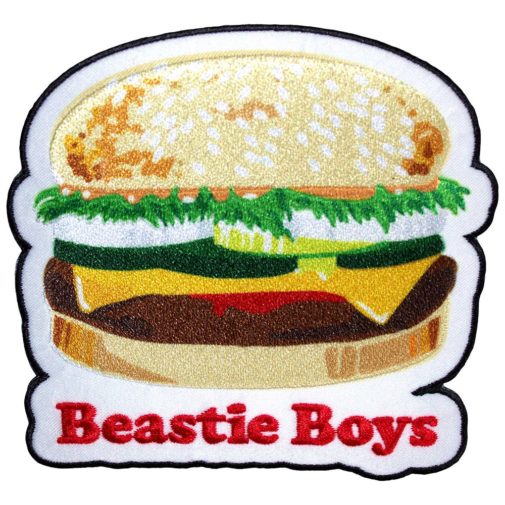 Beastie Boys 'Burger' Iron On Woven Patch