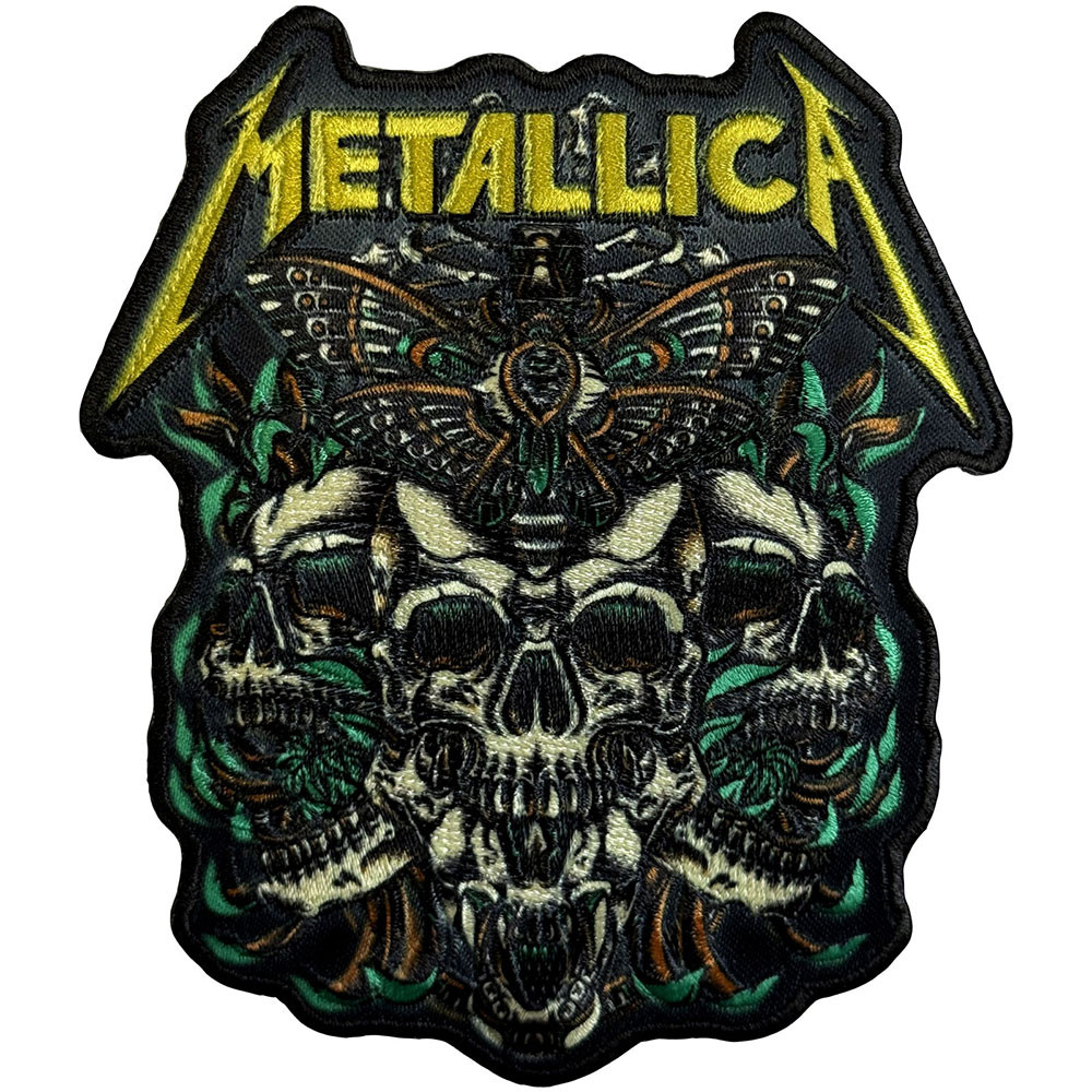 Metallica 'Moth Into Flame' Iron On Woven Patch
