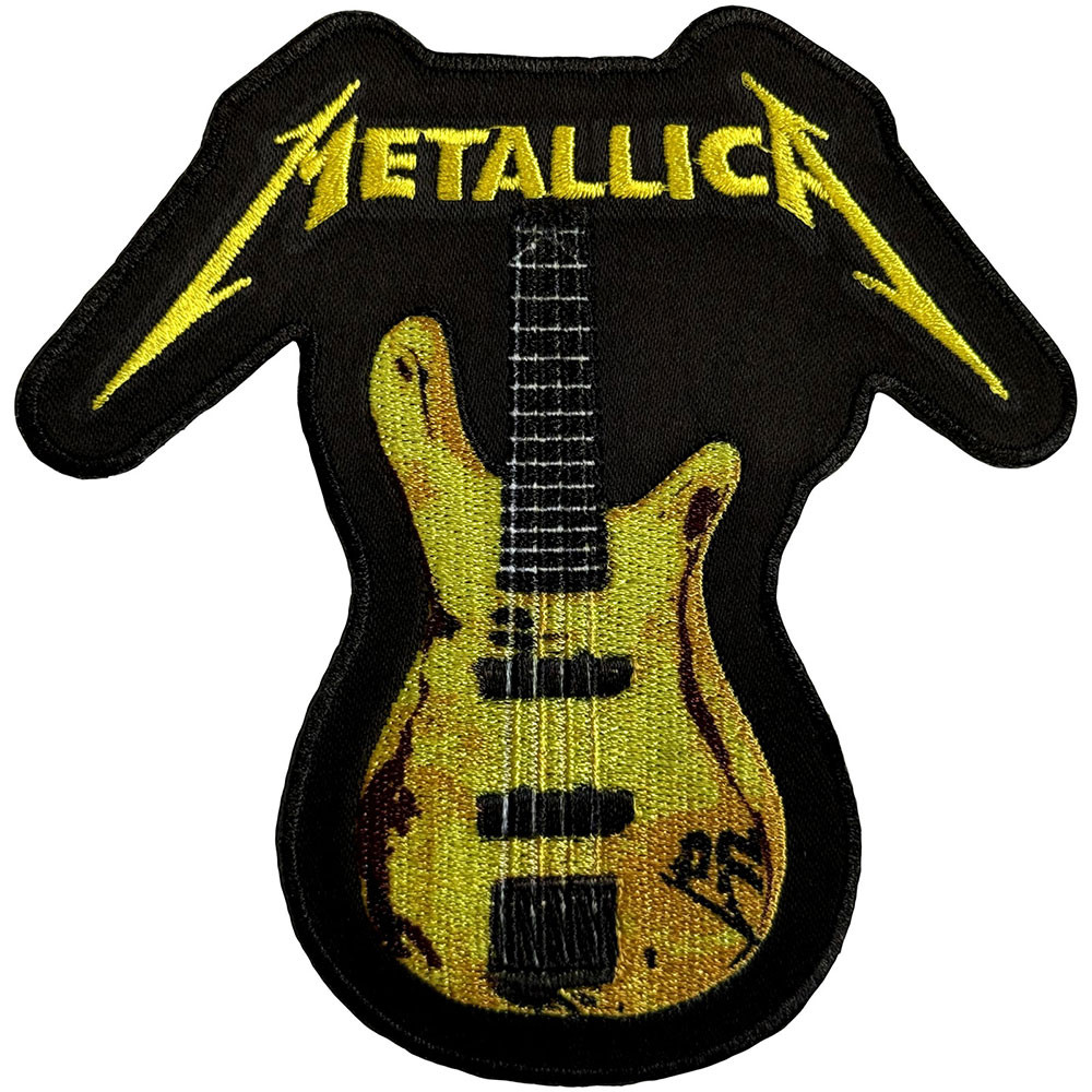 Metallica 'Robb Bass' Iron On Woven Patch