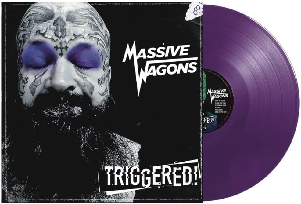 Massive Wagons 'Triggered' LP Purple Vinyl